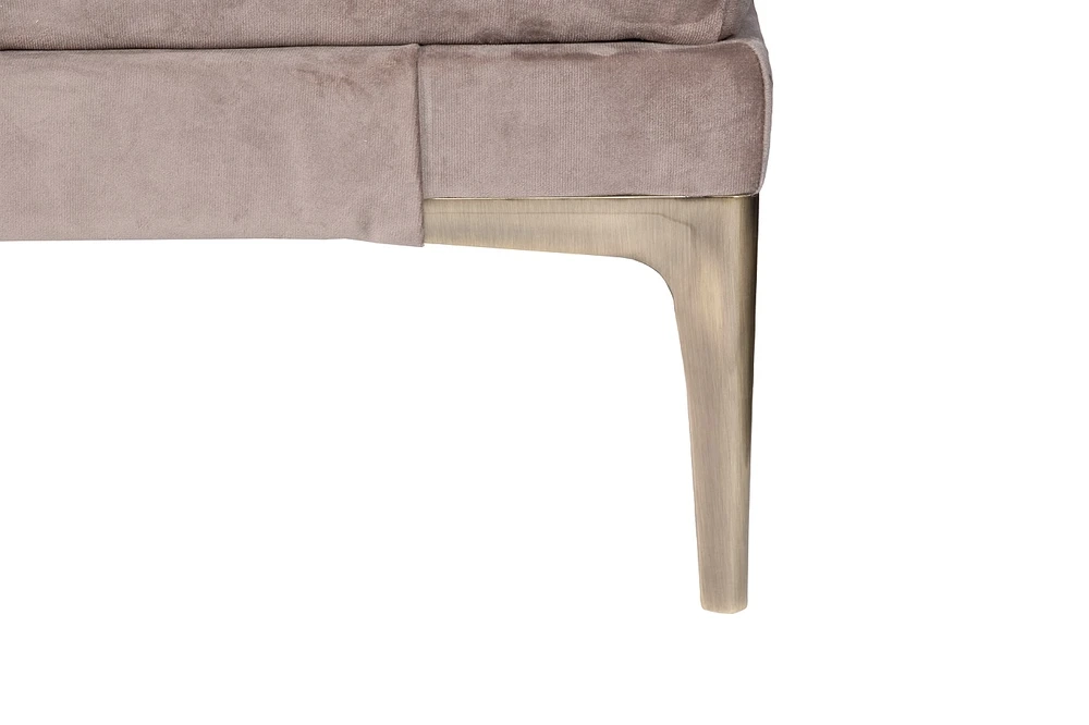 Банкетка Garda Decor PRIMA-Б160-2К-Серо/беж-Роман23