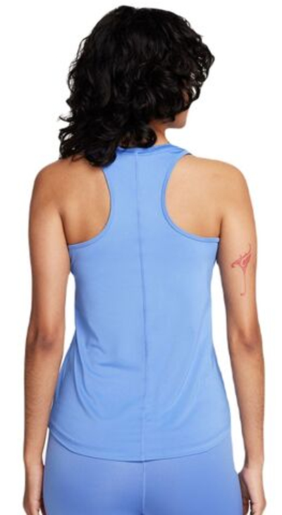 Женский топ теннисный Nike Dri-Fit One Slim Tank - polar/white