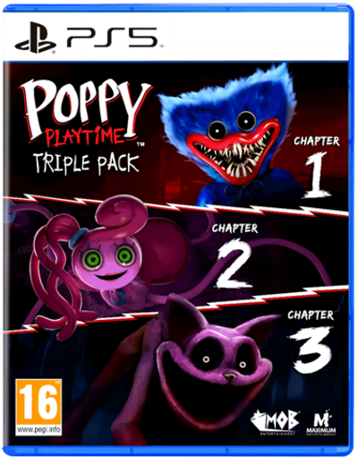 Игра Poppy Playtime Triple Pack (Русская версия) для PlayStation 5