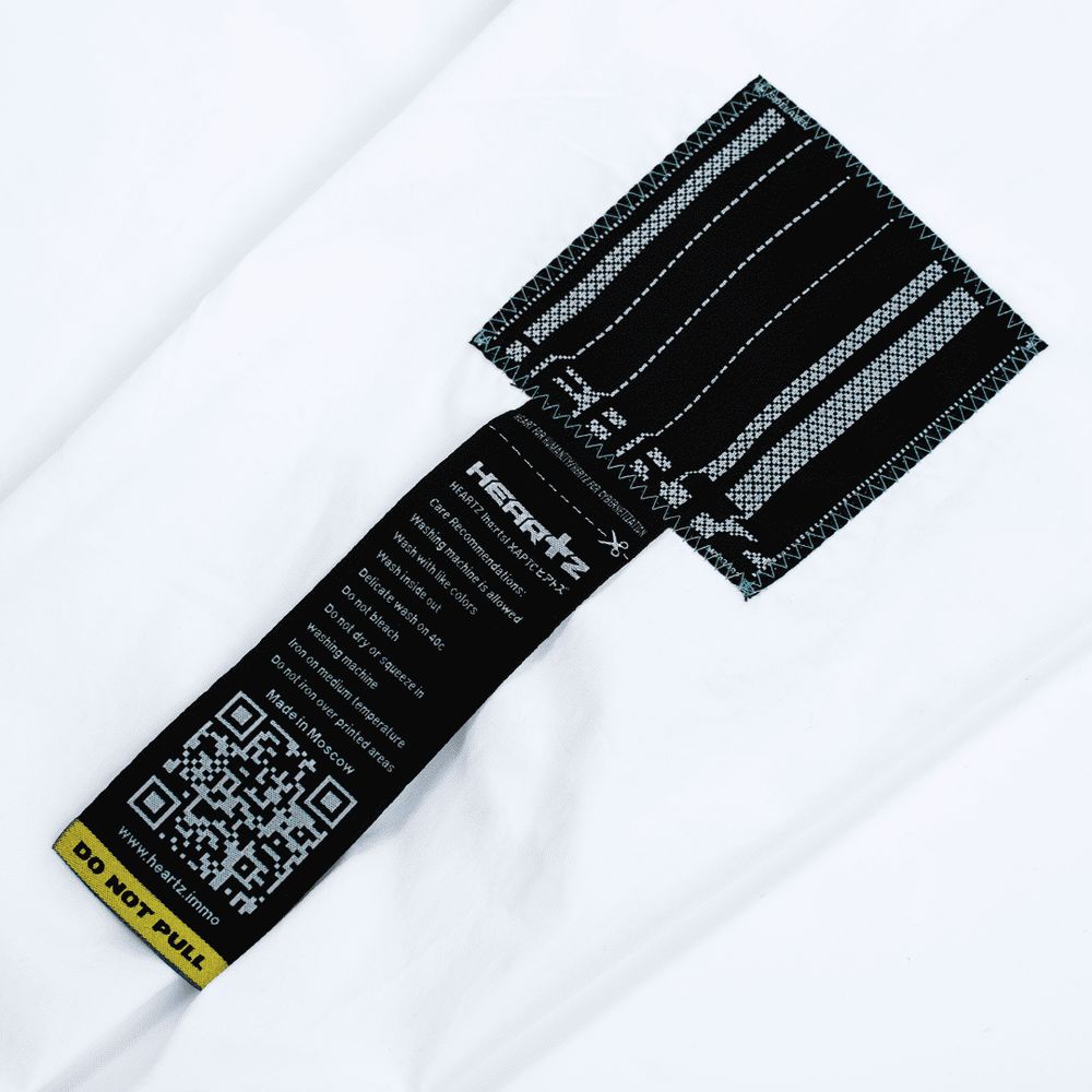 Рубашка Heartz Desk Jockey Oversize Cotton белая