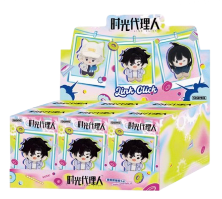 Рандомный брелок Blind Box Time Agent Pocket Plush Link Click