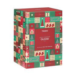 Домик с подсветкой Olgod из коллекции New Year Essential, 16 см