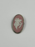 Брошь Wedgwood розовая