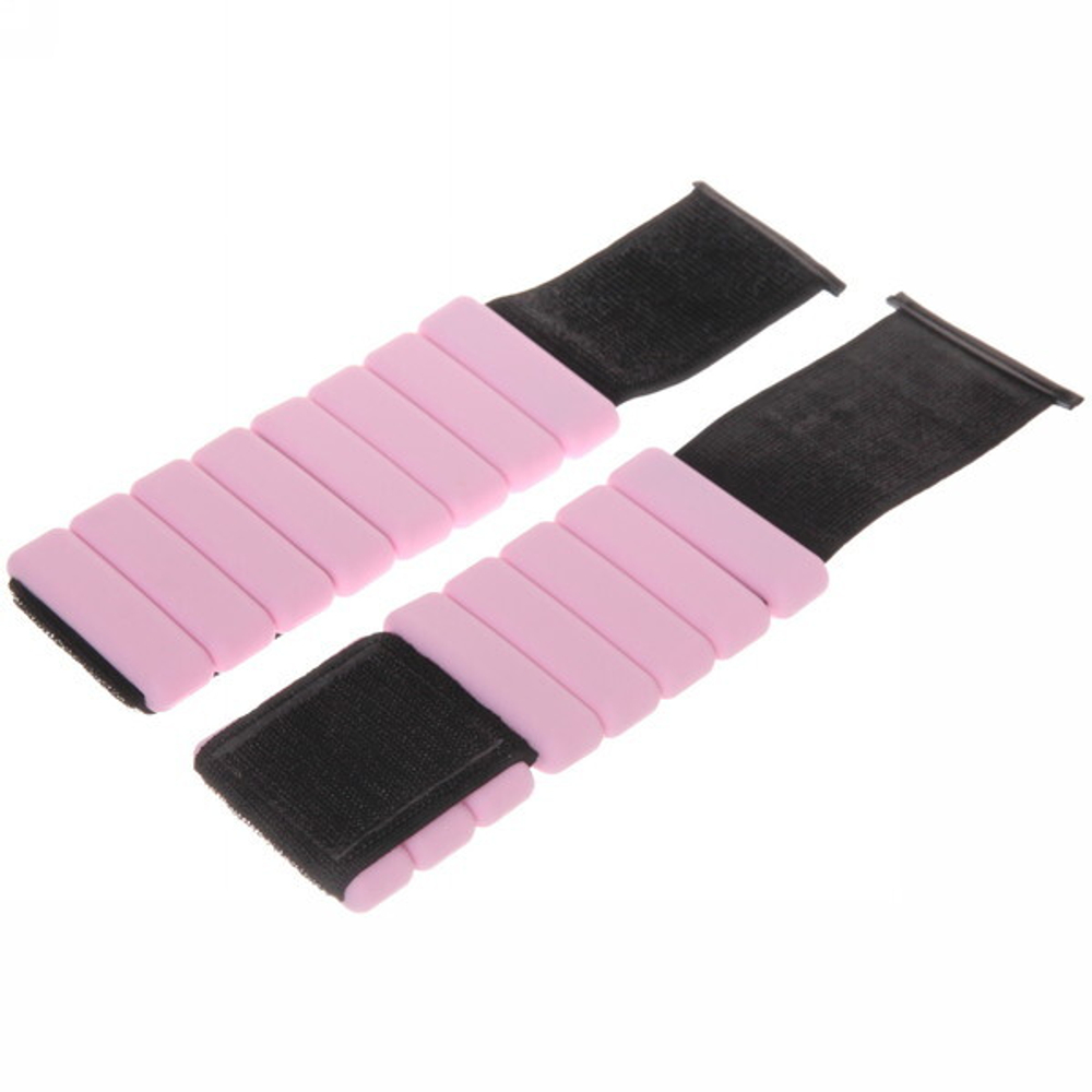 Утяжелитель для рук и ног Fit Band, 2 шт, 450 гр, розовый