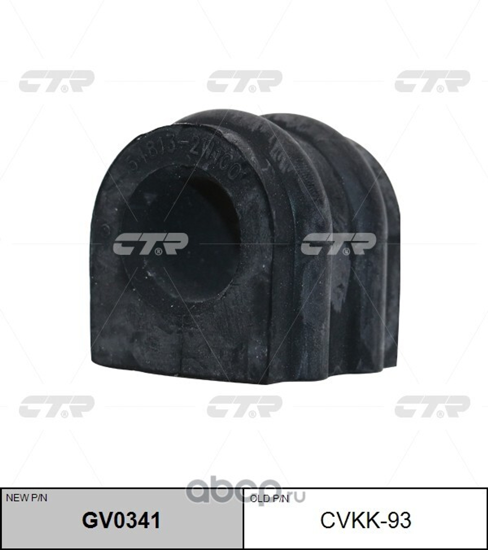 Втулка стабилизатора ПЕРЕД CVKK93 Бренд CTR