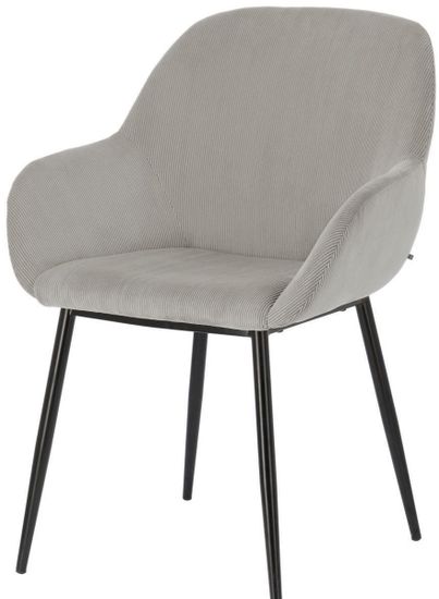 Стул Konna светло-серый вельвет La Forma Испания 