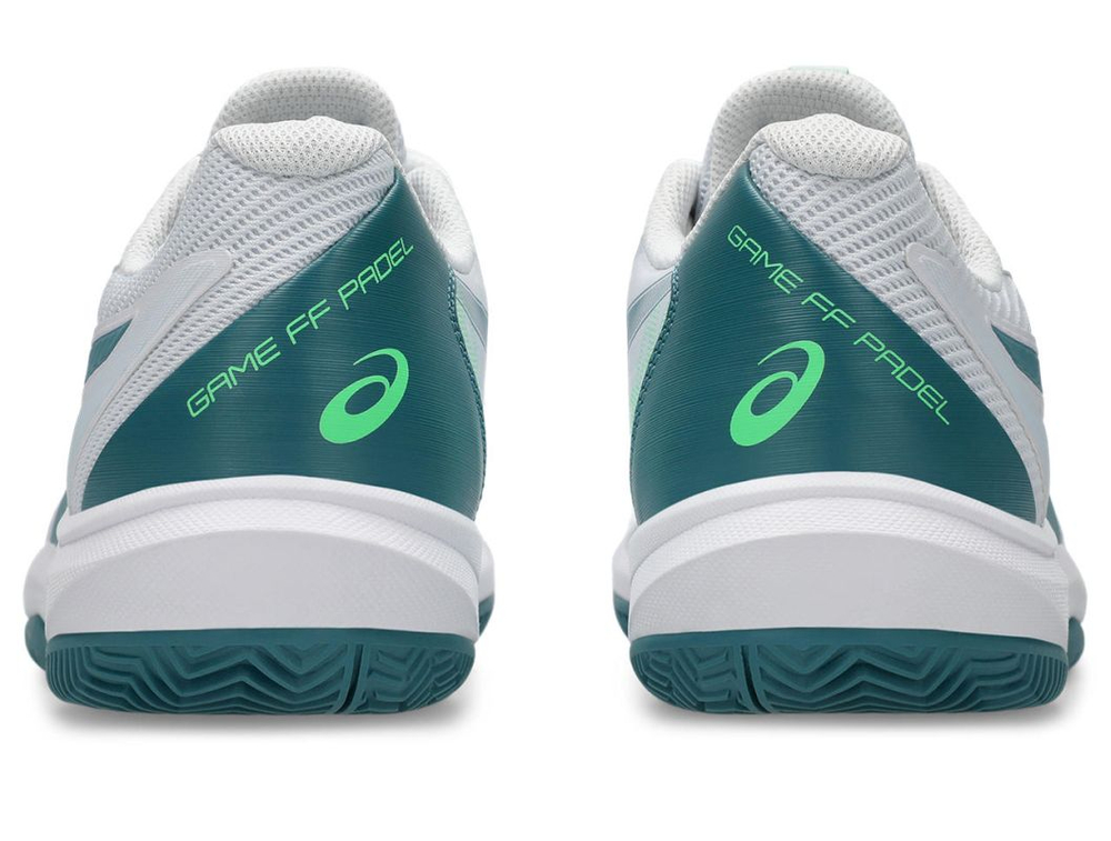 Мужские кросовки для Padel Asics Game FF Padel - white/misty pine