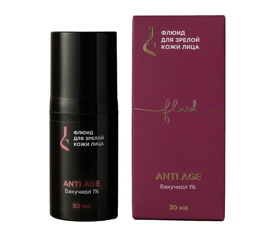Флюид для зрелой кожи лица ANTI AGE, ТМ JURASSIC SPA