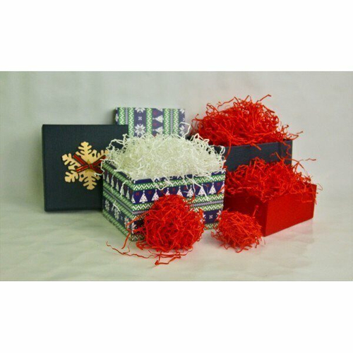 Бумажный наполнитель Кораллово-красный, арт.030, 1 кг, 2 гр