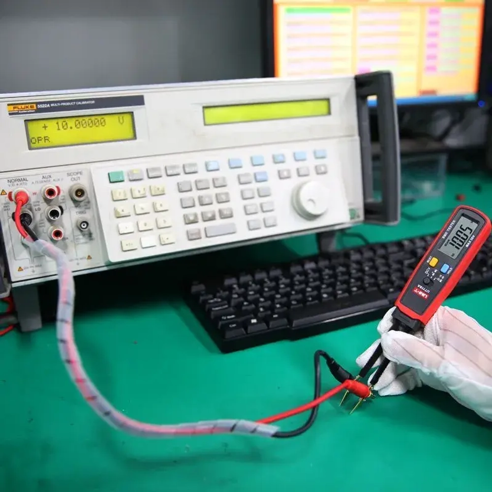 Мультиметр UT116C UNI-T светодиоды полупроводники резисторы емкости тестер SMD компонентов тест батареек