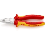 Плоскогубцы комбинированные хромированные 180 мм Knipex 03 06 180 SB