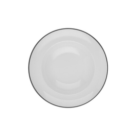 Modest Black Тарелка глубокая 20см 170мл ID Fine