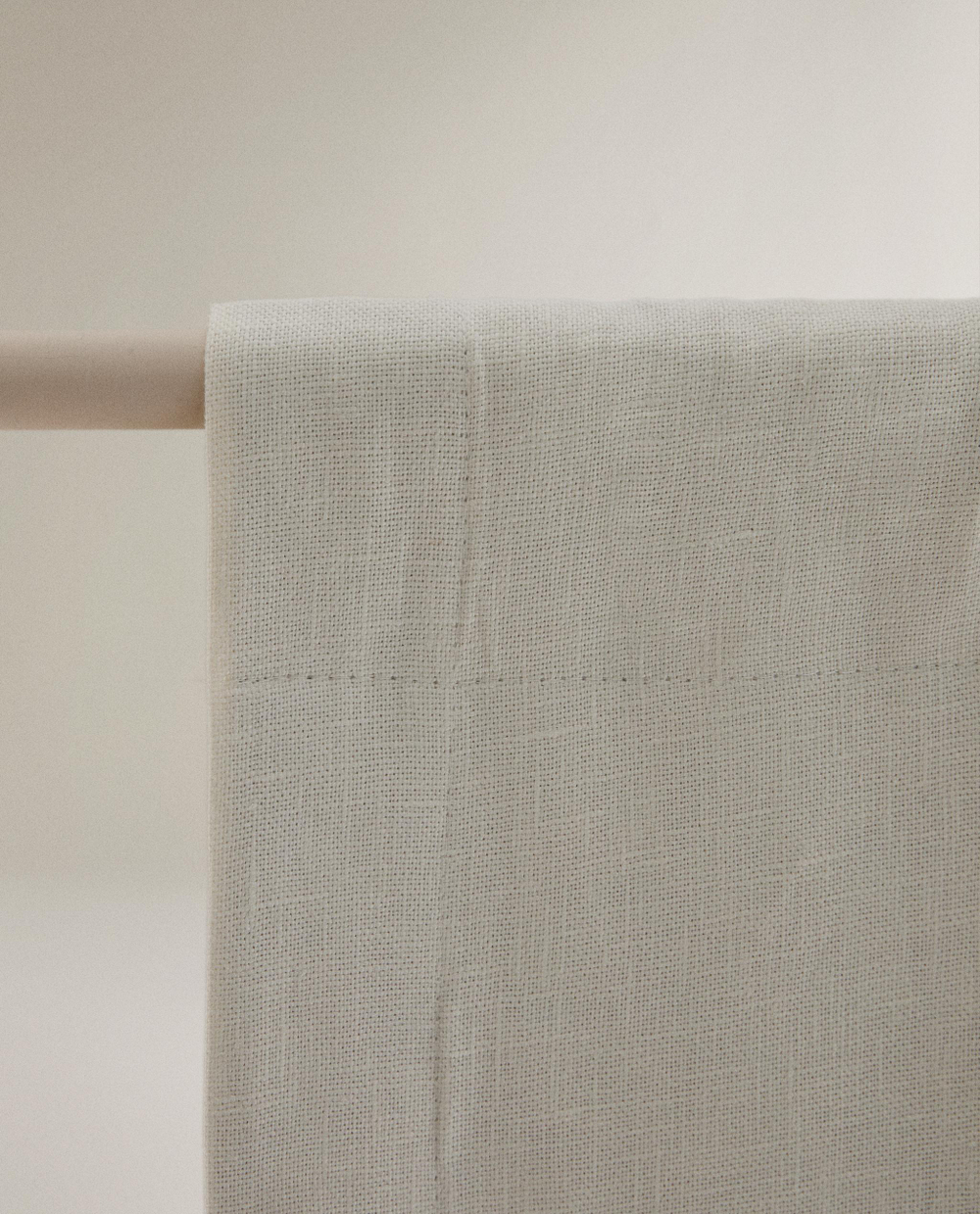 Штора Zara Home, 140х270 см, хлопок, белый, 5132/032