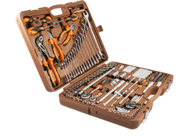 OMT143SL Набор инструмента универсальный 1/4", 1/2"DR, 143 предмета