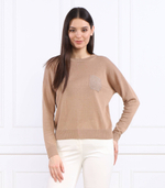 льняной свитер Peserico - коричневый(S99361F12 Q9056)