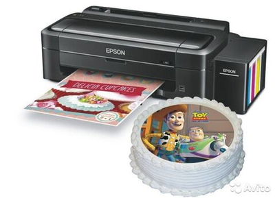 Печать на съедобной пищевой бумаге