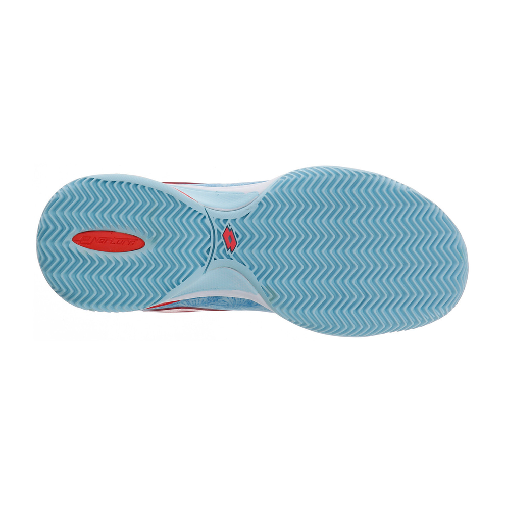 Женские  кросовки для Padel Lotto Superrapida 200 PRT W - clear water/calypso pink/mosaic blue