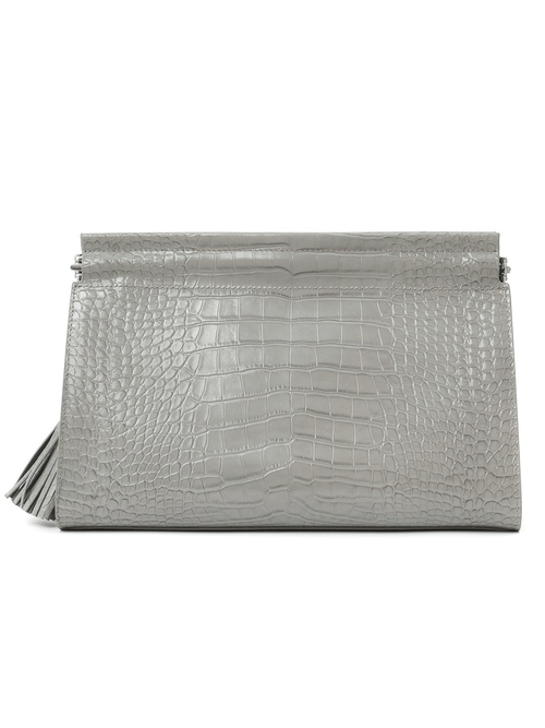 Клатч VERONA серого цвета