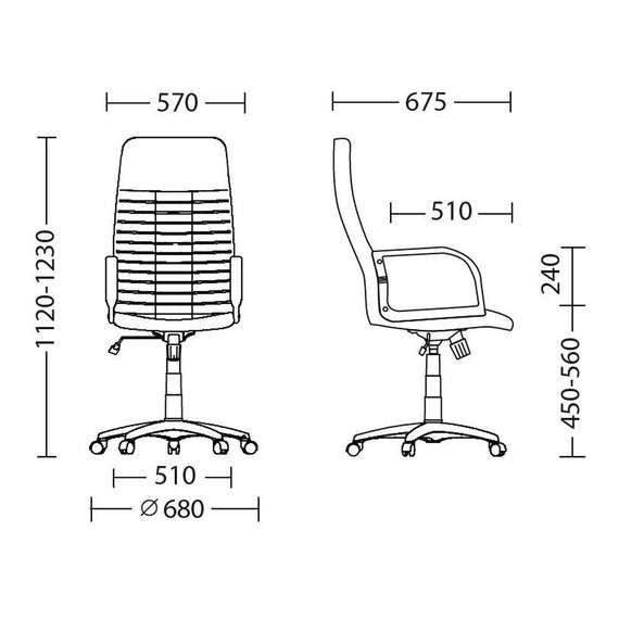 Кресло руководителя Boss KD TILT PL64 RU