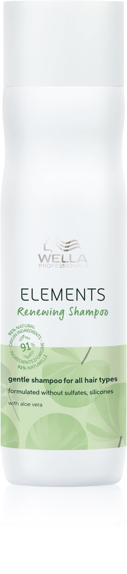 Wella Professionals Elements - Шампунь для восстановления волос, чтобы сделать волосы блестящими и мягкими /   250  ml  / GTIN 4064666036267