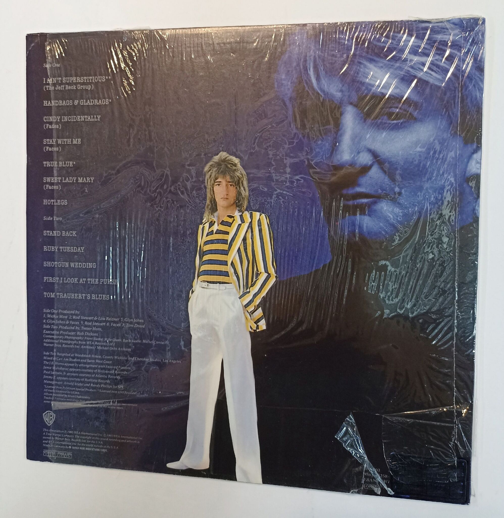 Винтажная виниловая пластинка Сбоник Rod Stewart Lead Vocalist (Germany 1993)