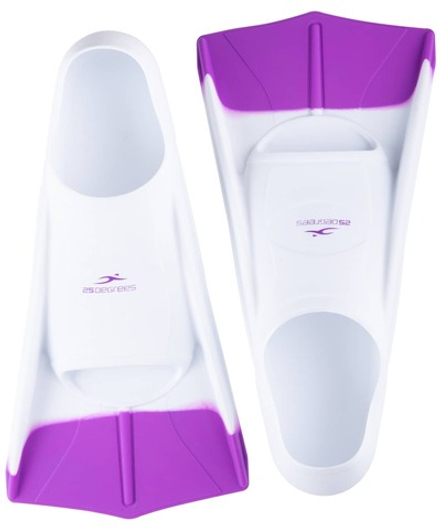 Ласты тренировочные Pooljet White/Purple, M