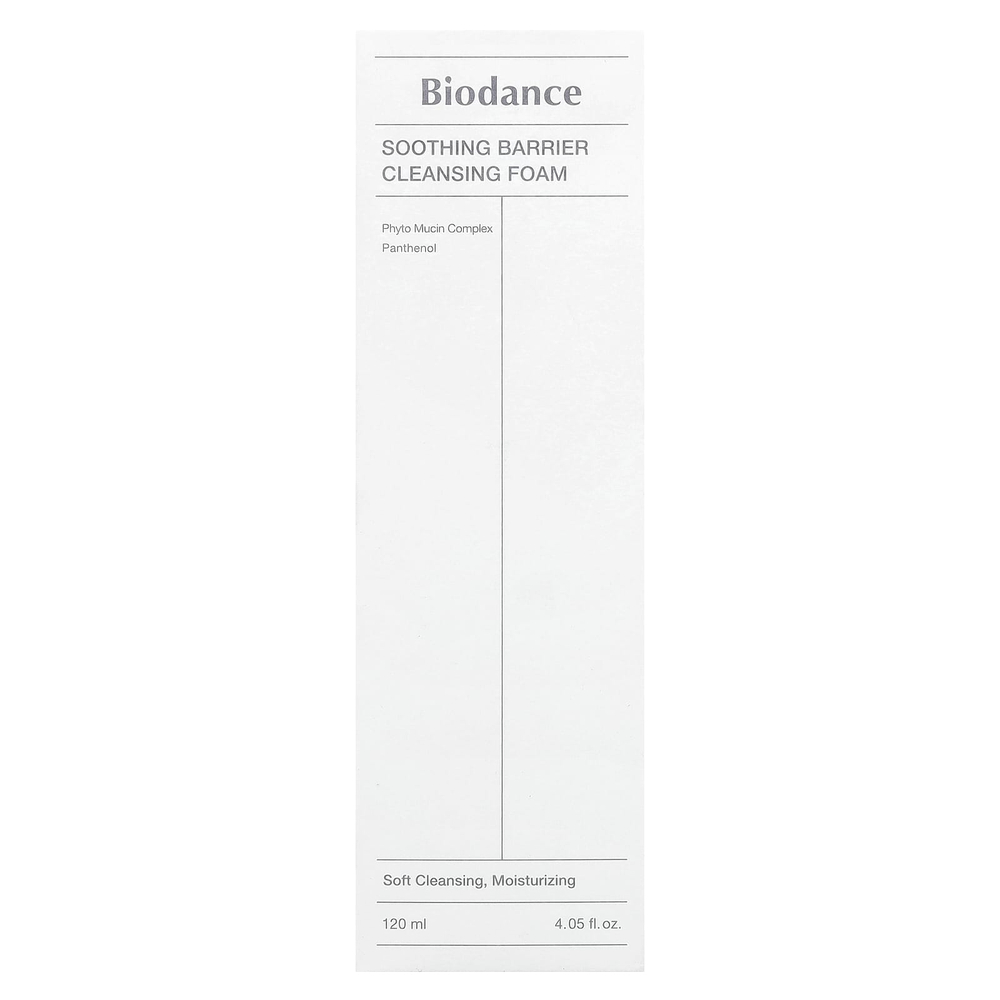 Biodance, Успокаивающая очищающая пенка, 120 мл (4,05 жидк. унц.)