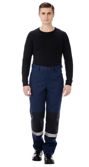 Костюм "Стеллар" брюки (синий/черный)