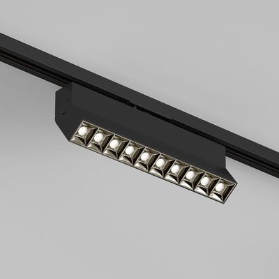 DK6636-BK Поворотный однофазный трековый светильник EDDER со светодиодом L271mm 220V 20W 30° 3000K IP20 черный алюминий