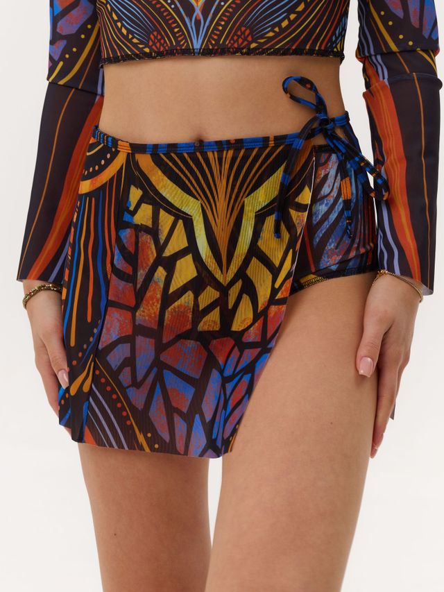 Юбка Сетка Африка