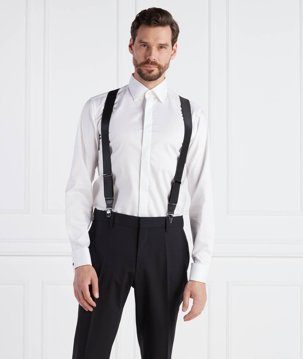 Рубашка H-HANK-TUX1-DC-224 BOSS BLACK - белый(50480093)