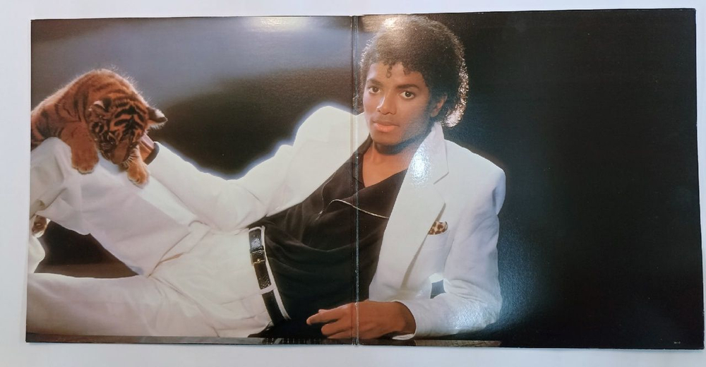 Винтажная виниловая пластинка Michael Jackson Thriller (USA 1982)