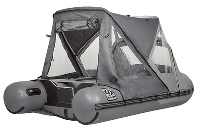 Тент трансформер комби для лодки Фрегат 550 FM L