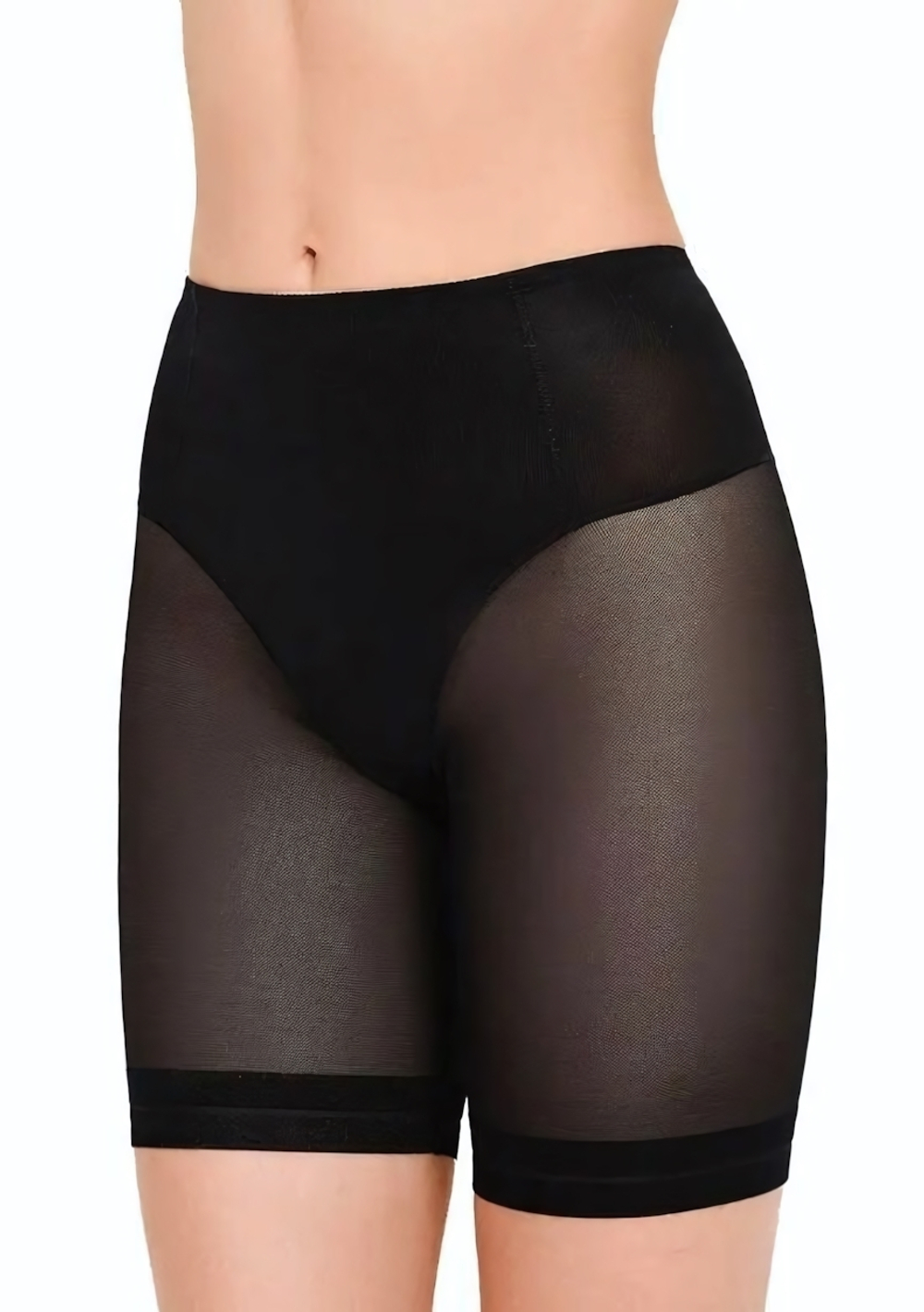 Трусы-шорты с завышенной линией талии Secrets (Размер: M) (Цвет: черный)