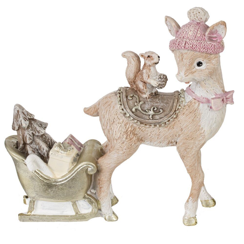 GAEM Фигурка декоративная "Олень", L16 W4 H15,5 см