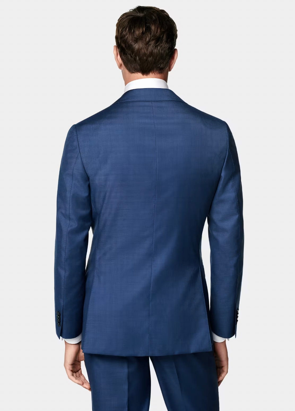 Мужской классический костюм (синий) Б56