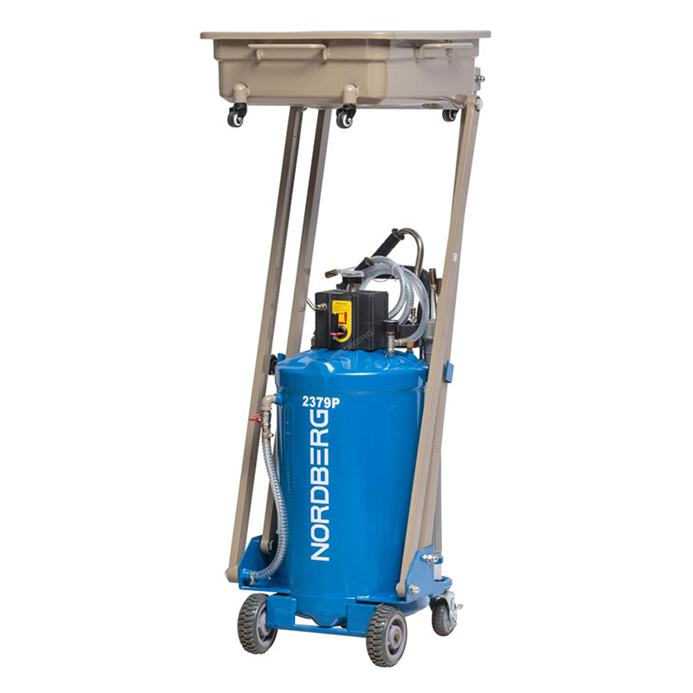 NORDBERG (2380PB) Установка для сбора масла пневматическая, 80 л, синяя