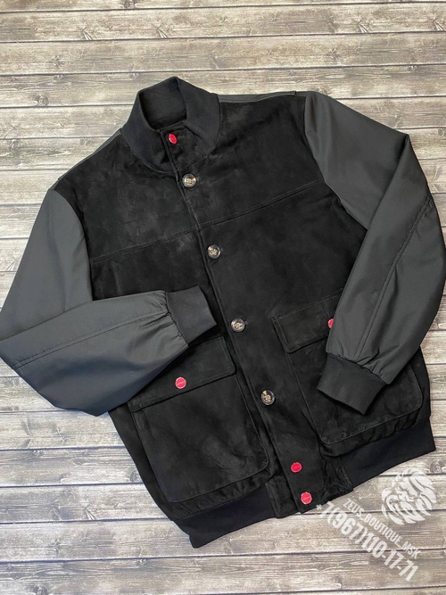 Комбинированная куртка Kiton