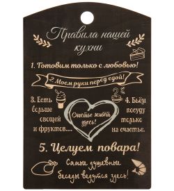 КФ-119/1 Панно «Правила нашей кухни»