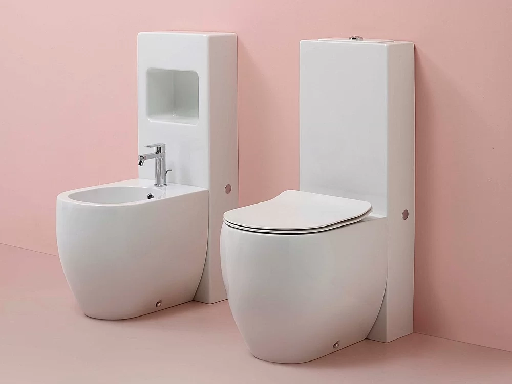 Унитаз напольный Kerasan Flo 3116 с бачком 2481K1 Белый