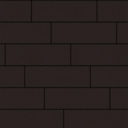 Тротуарная плитка ПРЯМОУГОЛЬНИК 750х250 мм - Стандарт Коричневый