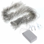 Гирлянда для дома ЗАНАВЕС «Водопад» ш1,5* в2,5 м 240 ламп LED, прозрач.пров, 8 реж,IP-20, Белый (возможность соединения)