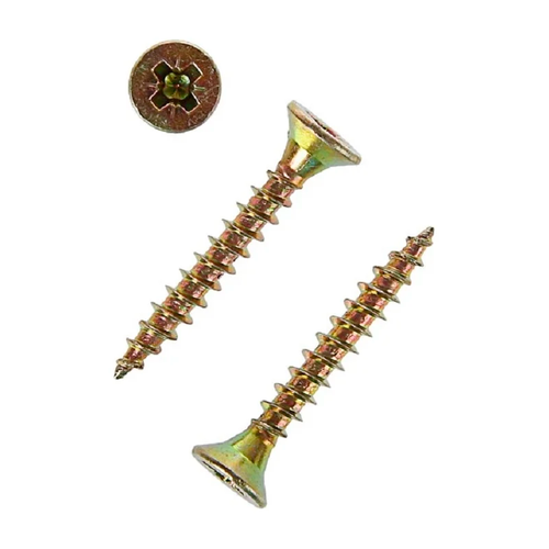 Саморез универсальный 3x50 желтый цинк