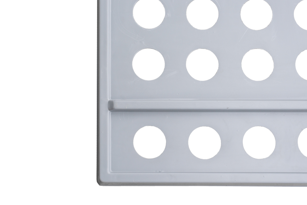 Крышка 54 отверстия d51мм (2мм сер.УПП) к ПГ 560*1260мм