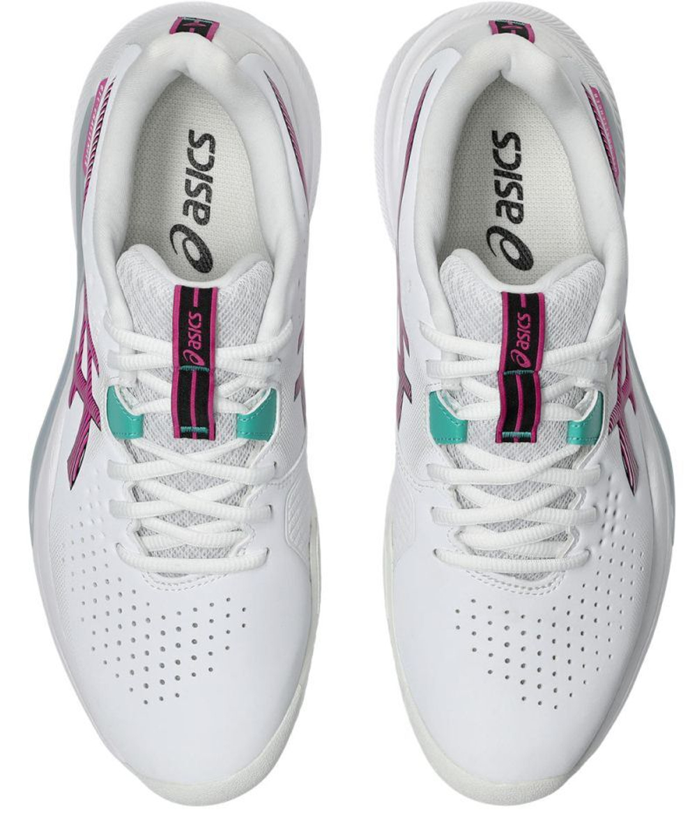 Теннисные кроссовки Asics Gel-Challenger 15 Clay - white/digital sakura