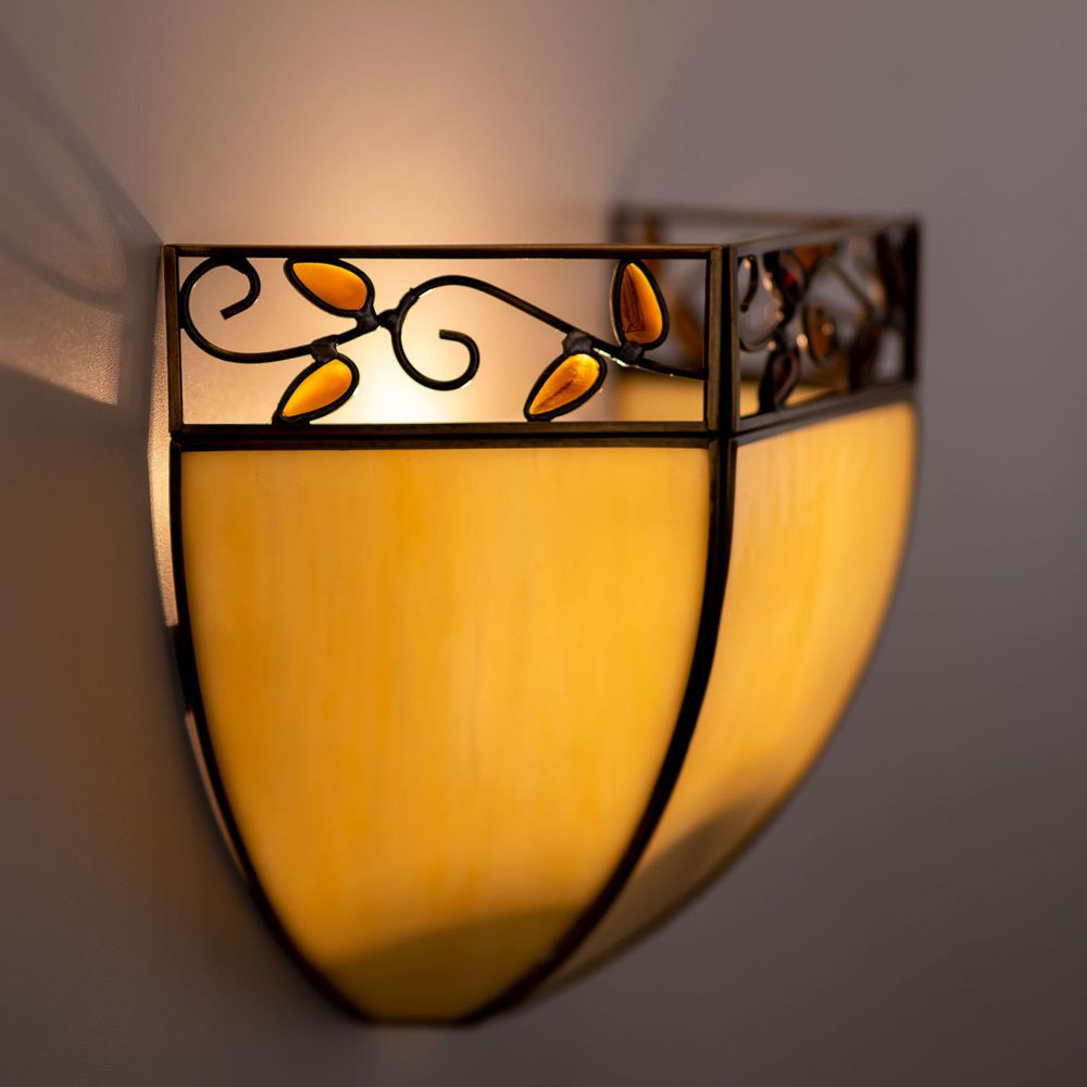 Citilux Шербург-2 CL440411 Бра витражное Бронза