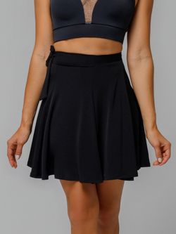 Юбка Gode Pareo mini, Черный