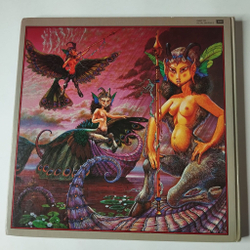 Винтажная виниловая пластинка LP Patrick Woodroffe, Dave Greenslade The Pentateuch Of The Cosmogony (UK 1979)