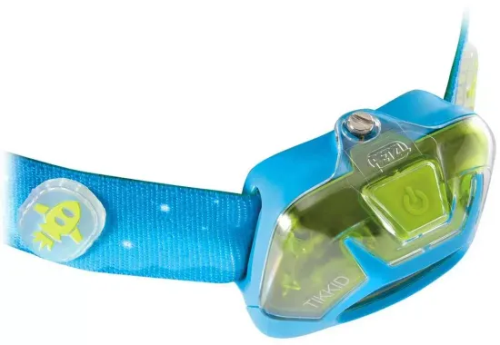 Налобный фонарь Petzl, TIKKID, сине-зеленый E091BA00
