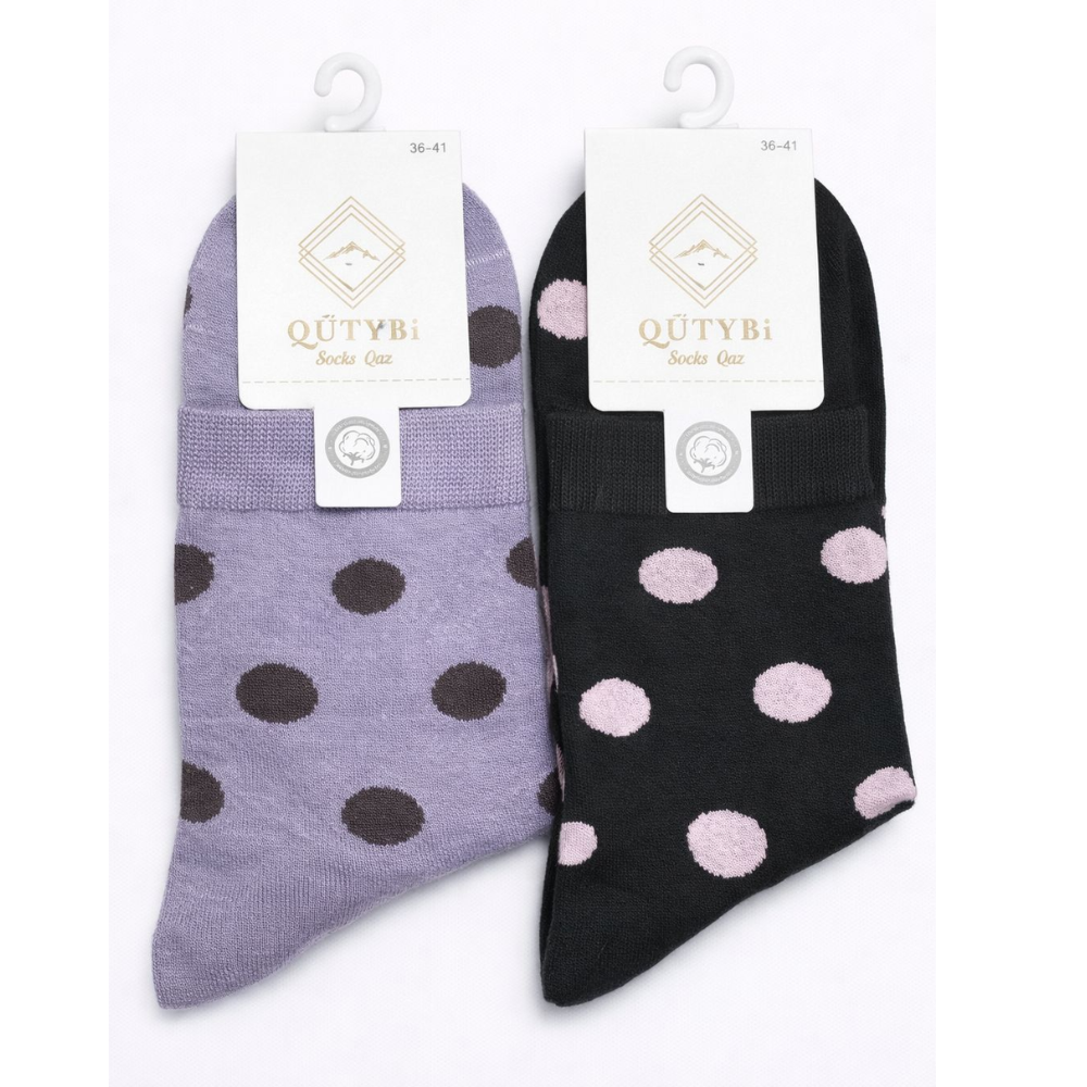 Носки женские длинные тонкие Qutybi